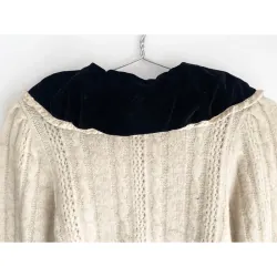 MỚI 98% *** ÁO LEN ZARA CỔ TRÒN TAY BỒNG* ~GIÁ HÃNG 500K *SIZE S* TẶNG QUÀ 0Đ FREESHIP 591515