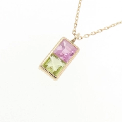 K10YG Tourmaline Necklace - Hàng hiệu Authentic 855879