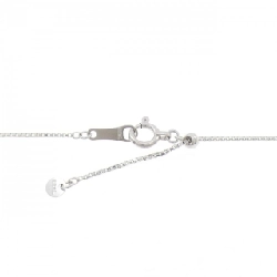 K18WG Đá ngọc bích Dây chuyền - Hàng hiệu Authentic 857427