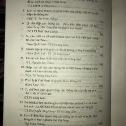 Tiếp cận thông tin: Pháp luật và thực tiễn trên thế giới và ở Việt Nam 755938