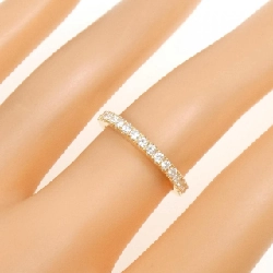 Nhẫn kim cương K18YG Half Eternity 0.32CT - Hàng hiệu Chính hãng 852410