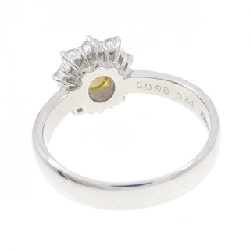 Nhẫn mắt mèo chrysoberyl PT900 0.98CT 671676