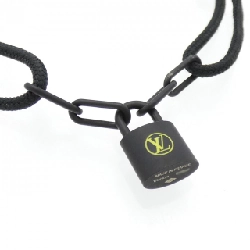 Louis Vuitton Lockit Virgil Abloh Black Bracelet - Hàng hiệu Authentic 846185