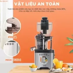 💎 UNIE USJAC91S – Ép rau củ & trái cây nhanh chóng, vận hành êm ái, độ ồn <60dB! 715320