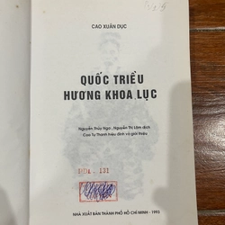 Quốc triều Hương Khoa Lục - Cao Xuân Dục (6) 538901