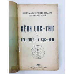 Bệnh ung thư và nền triết lý cực đông - Surazawa Nyoìchi 128555