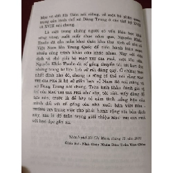 Mạc thị gia phả - Vũ Thế Dinh - 2002 - 86 trang LỊCH SỬ - CHÍNH TRỊ - TRIẾT HỌC ANTQ2809 920013