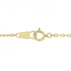 K18YG Dây chuyền hình chữ thập - Hàng hiệu Chính hãng 861141