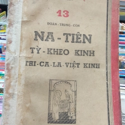 NA -TIÊN TỲ -KHEO KINH THI-CA-LA-VIỆT KINH