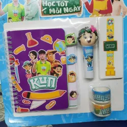 Bộ dụng cụ học tập siêu Kun - Hàng Khuyến mãi sữa Kun 995833