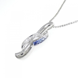 K18WG Sapphire Necklace 0.30CT - Hàng hiệu Authentic 862324