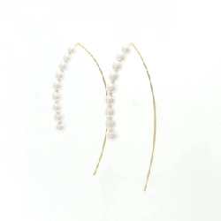 K18YG Bông tai Akoya Pearl - Hàng hiệu Chính hãng 866038