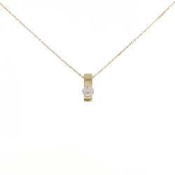 K18YG Dây chuyền kim cương 0.317CT - Hàng hiệu Chính hãng