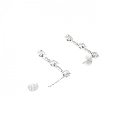 K18WG Bông tai kim cương ba viên 0.50CT - Hàng hiệu Chính hãng 866607