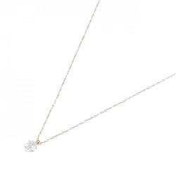 Dây chuyền kim cương K18PG 0.517CT G SI2 VG - Hàng hiệu Chính hãng 874890