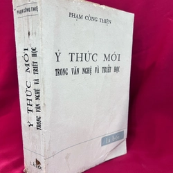 ý thức mới trong văn nghệ và triết học - phạm công thiện