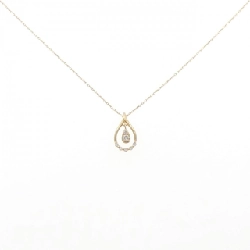 K18YG Dây chuyền kim cương - Hàng hiệu Authentic