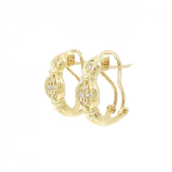 K18YG Bông tai/Khuyên tai kim cương 0.20CT - Hàng hiệu Chính hãng 872987