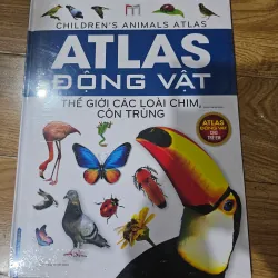 Atlas động vật (bìa cứng,  mới 100%, khổ to)
65k (bìa 92k)