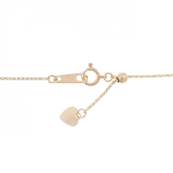 K18PG Dây chuyền kim cương 0.27CT - Hàng hiệu Chính hãng 868004