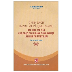 Chính Sách Pháp Luật Tố Tụng Dân Sự Đáp Ứng Yêu Cầu Của Cuộc Cách Mạng Công Nghiệp Lần Thứ Tư Ở Việt Nam - TS. Nguyễn Bích Thảo