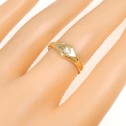 Nhẫn kim cương K18YG - Hàng hiệu Authentic 849090