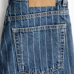 Quần jean suông lưng cao hiệu H&M - hàng Auth 713335