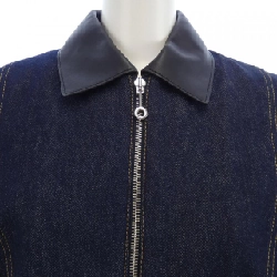 Áo khoác denim HERMES 1H0230DK 628929