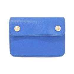 【Vintage】Túi đeo hông Hermes màu xanh