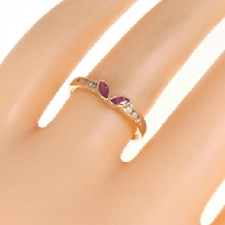 Nhẫn Ruby K18YG 0.18CT 672325