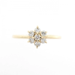 Nhẫn kim cương hoa K18YG 0.16CT - Hàng hiệu chính hãng 855519