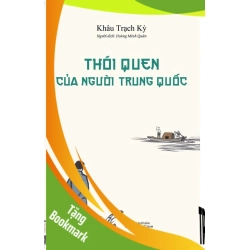 (TẶNG BOOKMARK) Thói Quen Của Người Trung Quốc - Bìa Cứng - Khâu Trạch Kỳ - 2025 - Khoa Học Đời Sống