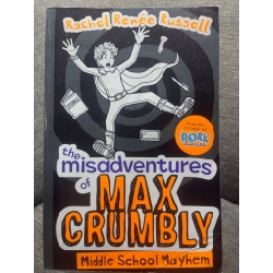 The misadventures of max crumbly mới 90% truyện tranh ngoại văn và thiếu nhi Rachel Renee Russel HPB1505 181177