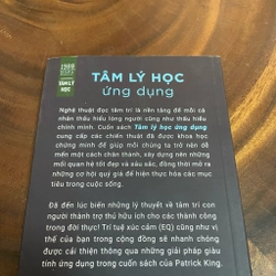 II Tựa sách: Tâm Lý Học Ứng Dụng - PATRICK KING - 2021 455232