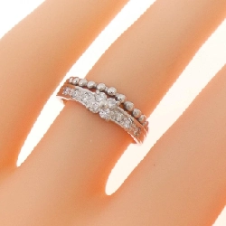 Nhẫn kim cương hoa PT900 0.20CT 666810