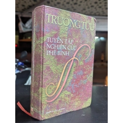 Trương Tửu tuyển tập nghiên cứu phê bình