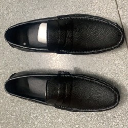 Giày lười da nhẵn size 42. 13199