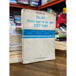 Từ điển thành ngữ và tục ngữ Việt Nam - Nguyễn Lân