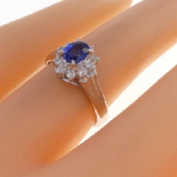 Nhẫn Sapphire PT900 0.50CT 668553