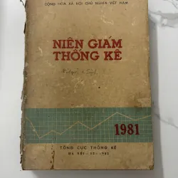 Niên giám thống kê 1981 - Tổng cục Thống kê 1023674