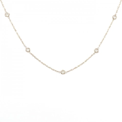 K18PG Dây chuyền kim cương 1.10CT - Hàng hiệu Chính hãng