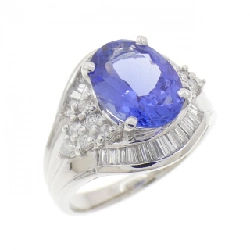 Nhẫn Tanzanite PT900 2.164CT - Hàng hiệu Authentic