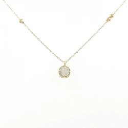 K18YG Dây chuyền kim cương 0.347CT - Hàng hiệu Authentic