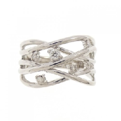 Nhẫn kim cương K18WG 0.13CT 668119