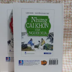 COMBO 2 CUỐN NHỮNG CÁI KHÔN & NHỮNG CÁI DẠI CỦA NGƯỜI XƯA 797611