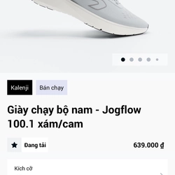 Giày chạy bộ Jogflow (Decathon)