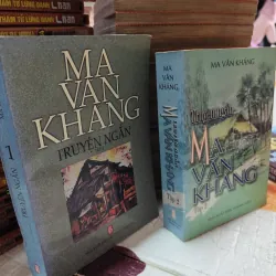 COMBO 2 CUỐN TRUYỆN NGẮN MA VĂN KHÁNG (TẬP 1 & TẬP 2) -k4
