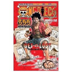 One Piece - 500 Quiz Book - Get Or Lost Challenge Wanted - Tập 1 - Eiichiro Oda, V JUMP