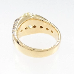 Nhẫn kim cương K18YG 3.117CT 673308