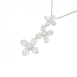 K18WG Hoa Hồng Kim Cương Dây Chuyền 1.00CT - Hàng hiệu Chính hãng 861510